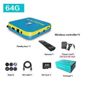 CONSOLA RETRO MINI POWKYBOX 64GB 