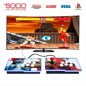 CONSOLA RETRO ARCADE PANDORA BOX 12S STREET F. 5000 JUEGOS 2 PIEZAS