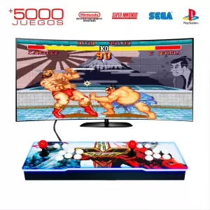 CONSOLA RETRO ARCADE PANDORA BOX 12S STREET F. 5000 JUEGOS 1PIEZA